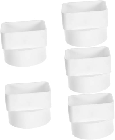 Goot Regenpijp Omleider - Regenwater Afvoer - Water Opvangen - Efficiënte Afleiding - 5 Stuks - Beige