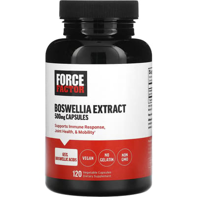 Extrait de Boswellia, 500 mg, 120 Gélules Végétales