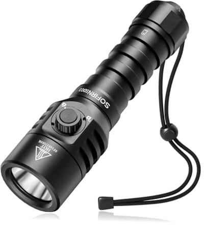 Duiklamp - Onderwaterlamp - Onderwater Verkenning - 1800 Lumen - 100 Meter Diepte - Zwart