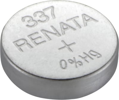 Renata 337 / SR416SW zilveroxide knoopcel horlogebatterij - 1 stuks