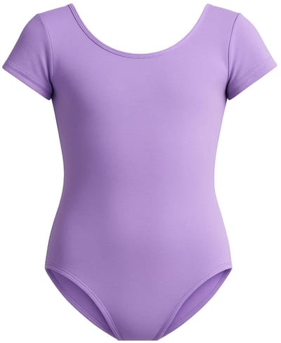 Balletpakje met korte mouw - Radiance - Lavendel paars - Maat 104 / 110