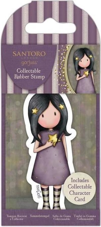 Gorjuss: Collectable Mini Rubber Stamp No.74 Starlight (GOR 907339)