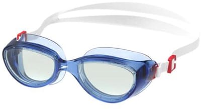Speedo Futura Hydrospex Zwembril - Comfortabele Duikbril Volwassenen - Anti condens & UV-bescherming - Recreatieve Zwembril met Verstelbare Band - Zwart/Grijs