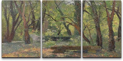Canvas Kunst Set - Wanddecoratie Prints - Slaapkamer Decoratie - Galerie Kwaliteit Profiel - 16x24 Inch 3 Delig - Pastel