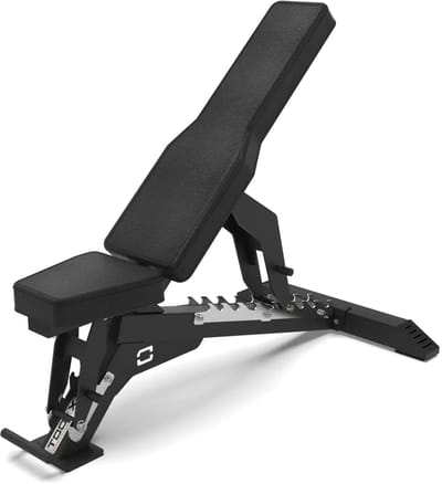 Toorx Professional WBX-950 FID Bench Pro - Fitnessbank - Verstelbaar - Zwart