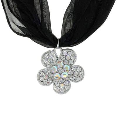 Behave - Ketting met bloemenhanger - Elegant chique avondstijl