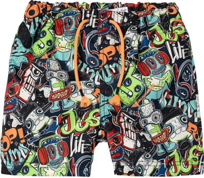 NAME IT NMMZATOON SWIM SHORTS Jongens Zwembroek - Maat 104