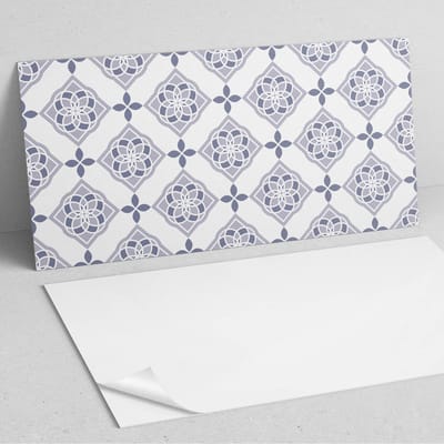 Coloray Wandpanelen Zelfklevend - Geometrisch diamantpatroon PVC Wandpaneel - 100 cm x 50 cm - Grijs Wandbekleding Zelfklevend - 1 stuk - Mozaïeken Wandpanelen Zelfklevend - Wandpanelen Keuken - Wandpaneel Badkamer