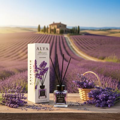 Alya Serie - Geurstokjes - Lavender - 100ml