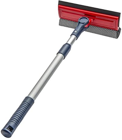 Professionele raamwisser 2-in-1 met telescopische verlengstang voor optimale reiniging