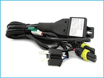 Enkele bedrading voor H4-3 Bi-Xenon lamp H4 H/L 55W 12V