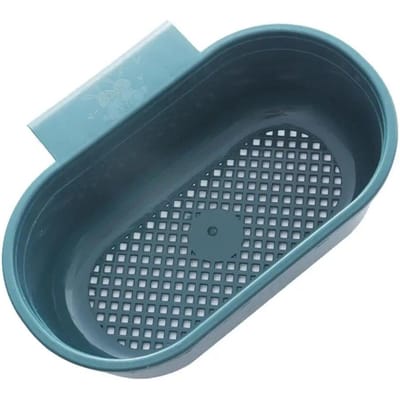 Panier de vidange d'évier de cuisine, égouttoir multifonctionnel pour légumes et Fruits, égouttoir suspendu, évier de cuisine, poubelle alimentaire 1pcs bleu foncé