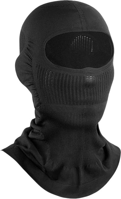 Ademende Balaclava voor Zomergebruik voor Mannen en Vrouwen - Perfect voor Fietsen, Motorrijden en Vissen - Zwart