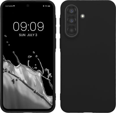 kwmobile telefoonhoesje geschikt voor Samsung Galaxy A37 5G - Hoesje voor smartphone - Back cover in zwart