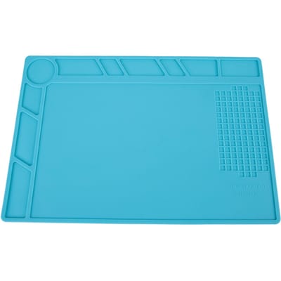Station de soudage 500 degrés C Coussin résistant à la chaleur Réparation de téléphone Montre Tapis en silicone antidérapant