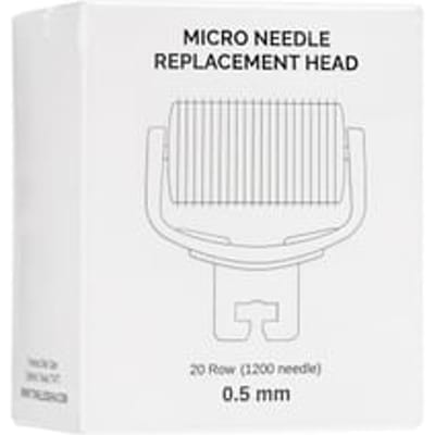Timeless Skin Care - Derma Roller Micro Needle Replacement Head 1200 Needle 0.5mm