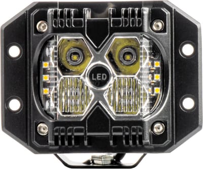 LED werklamp - R10 - Wit + oranje - 60W - 6000 Lumen