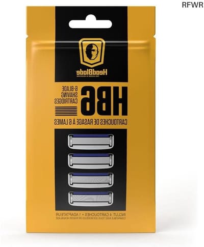 RFWR® Scheermesjes voor kopscheerapparaten - Set van 4 met 6 bladen