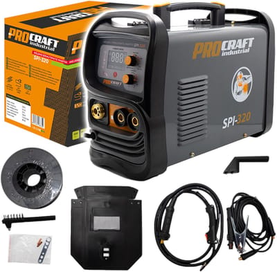 Procraft Industrial SPI-320 inverterlasapparaat 5,3 kW 19,65 V 160 A halfautomatisch