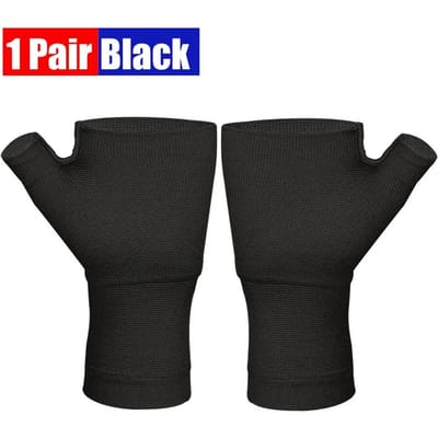1 Paire Manchon de Support Poignet Pouce Gant de Compression Pour Tunnel Carpien Arthrite Soulagement de la Douleur Entorses Tendinite S