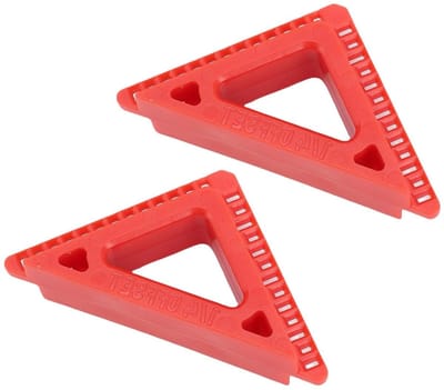 Trim Onthullingsgereedschap - Houtbewerking Mallen - Nauwkeurige Afwerking - Veelzijdige Instellingen - 2 Stuks - Grijs
