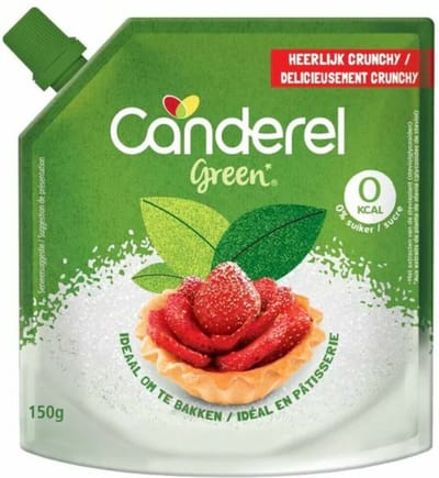 Canderel Green Stevia Crunchy - 3 x 150 gr - Voordeelverpakking
