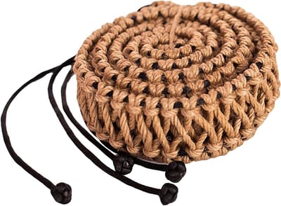 Handpan Decoratie Touw - Percussie Accessoire - Muziek Instrument Bescherming - Handgemaakt Gevlochten Ontwerp - 21-25 Inch - Meerdere Kleuren