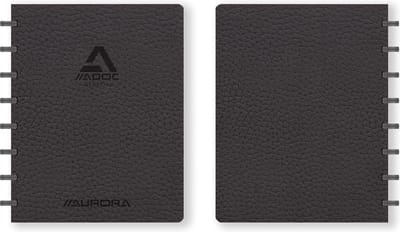 Adoc Business schrift | ft A5 | 144 bladzijden | geruit 5 mm | zwart