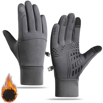 Dailygoody - Warme winterhandschoenen - Unisex touchscreen handschoenen - Antislip en winddicht - Geschikt voor wandelen en fietsen - Thermische winte...