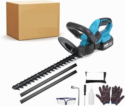 Draadloze Heggenschaar - Tuin Trimmer Snoeischaar - Snel Snoeien - Krachtige 21V Motor - Compact Formaat