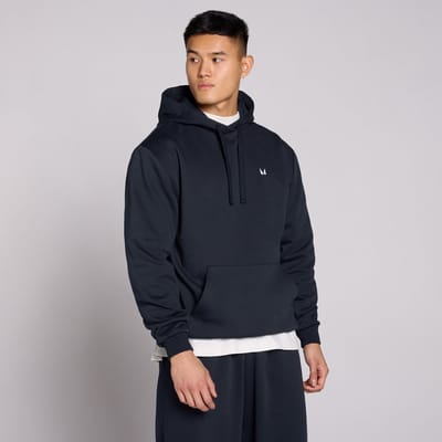 MP Heren Rest Day Hoodie - Donker Marineblauw - XS