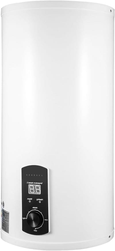 Elektronische Doorstroomboiler - Warmwaterboiler Keuken - Direct Warm Water - Snelle Verwarming - 60 Liter - Wit