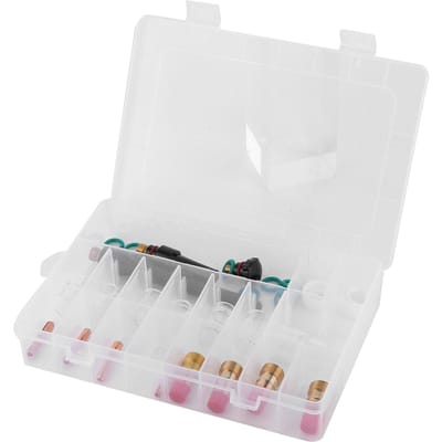 Kit de 30 pièces Tasses en Verre Résistantes à la Chaleur 4# 5# 6# 7# 8# 10# 12# Accessoires pour Torche de Soudage TIG