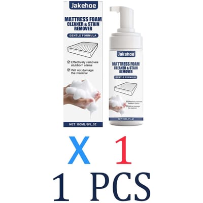 Professionele Matrasreiniger Zachte Stofverzorging Tapijt Vlekverwijderaar Allesreiniger Voor Gele Vlekken Geurverwijdering 150Ml 1 Pcs white