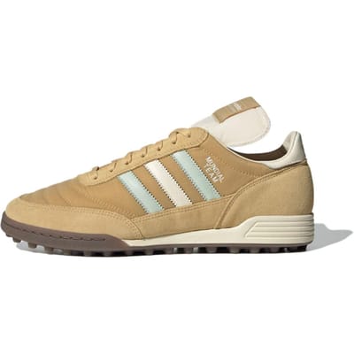 Adidas Originals Mundial Team Comfortabele Lichtgewicht Duurzame Voetbalschoenen Unisex Voetbalschoenen Lichtbruin JI3509 44⅔