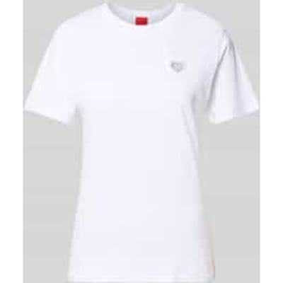 Regular fit t-shirt van puur katoen model 'Damacia_9'