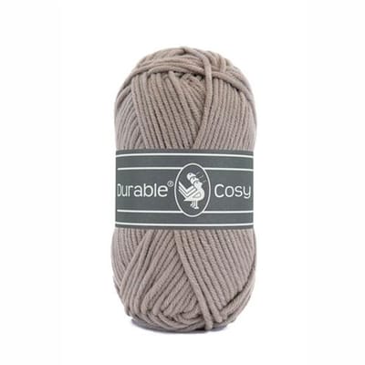 Durable Cosy - 343 Warm Taupe - Katoen/Acryl Garen