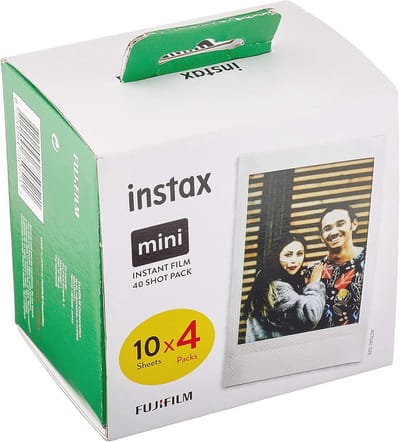 Instant Foto Film - Mini Film - Direct Foto's Maken - Levendige Kleuren - 40 Vellen - Witrand