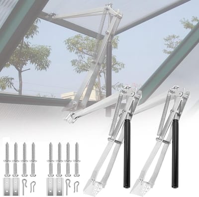 Automatische Kas Raamopener - Vent Opener - Temperatuur Regulatie - Zonne-energie Gedreven - 45cm Opening