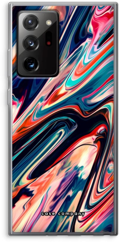 Case Company® - Hoesje geschikt voor Samsung Galaxy Note 20 Ultra / Note 20 Ultra 5G hoesje - Quantum Being - Soft Cover Telefoonhoesje - Bescherming aan alle Kanten en Schermrand