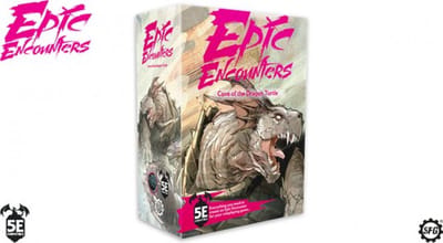 Epic Encounters Cove of the Dragon Turtle - RPG Miniaturen - Steamforged Games