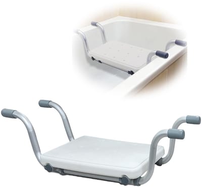 Unyqoos® Verstelbare Douchezitbank voor Badkuipen met Antislip Handgrepen en Hoog Draagvermogen