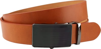 Fana Belts Klikgesp Cognac - Echt Leer - Heren Riem Automatische Gesp - Taillemaat 105