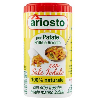 Kruiden voor aardappelen patate sale iodato 80g - ariosto