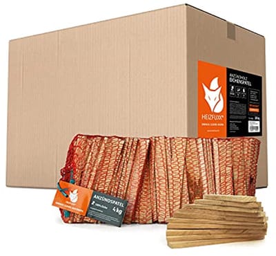 Aanmaakhout voor Open Haard en Grill - Droog Eiken, 16 cm, 28 kg