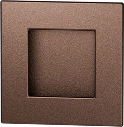 Schuifdeurkom - Brons Kleur - RVS - GPF - GPF0714.A2D Bronze blend 60x60mm