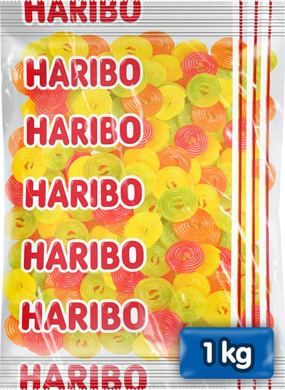 Haribo Rotella Fruit - snoep in fruitsmaken - 1kg zak