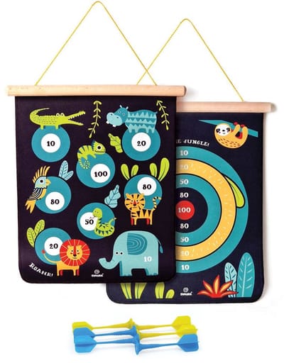 Svoora magnetisch dartbord Jungle - Veilig speelgoed dartbord voor kinderen.