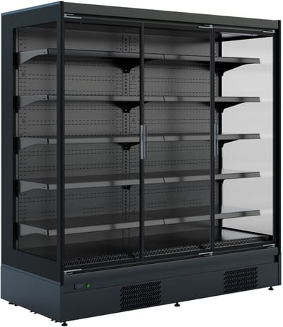 Combisteel Wandkoeling - Mike - Zwart - +2°C/+4°C - Geforceerd - 1350x865x2000mm