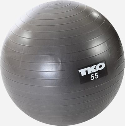 Fitness Ball 55cm, Gray, Chart & Pump | TKO Europe